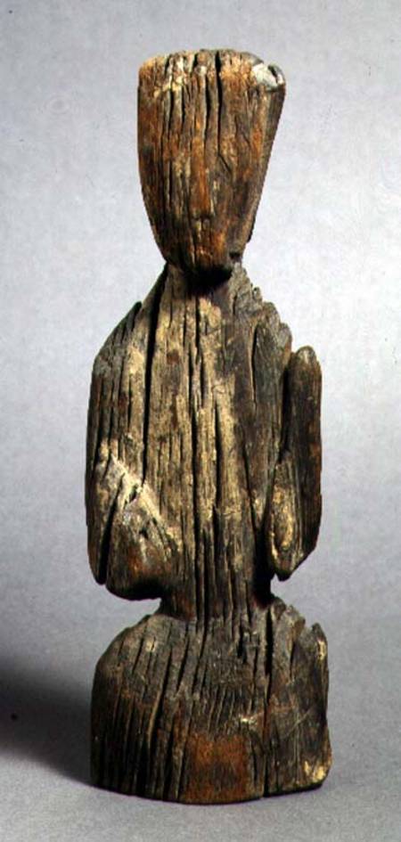 1992-146 Carved wooden figureHan dynasty from Anonymous
