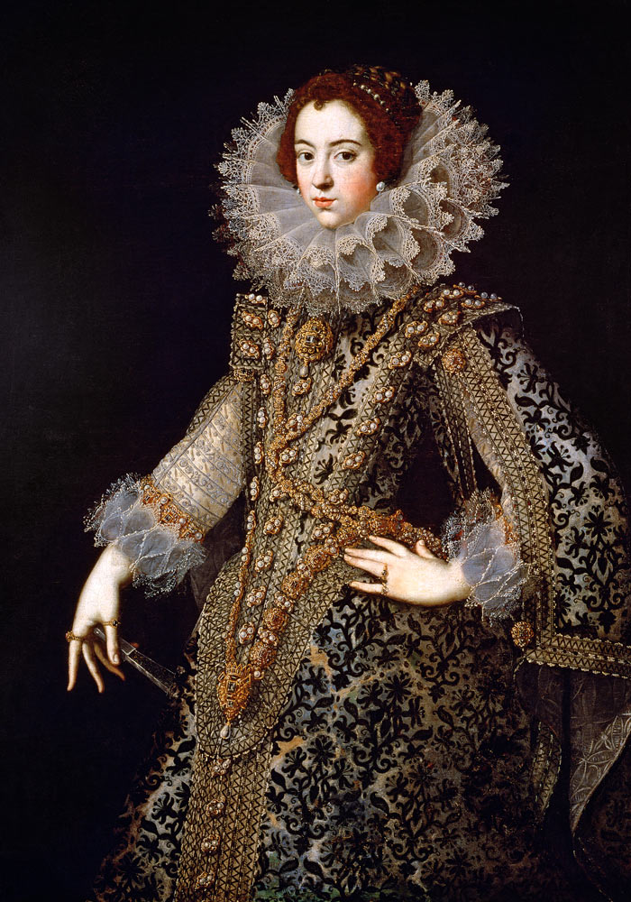 Portrait of Isabel of Bourbon from Anonymous