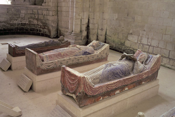 Three Plantagenet Tombs: Henry II (1133-1189) Eleanor of Aquitaine (c.1122-1204) and Richard I (1157 from Anonymous