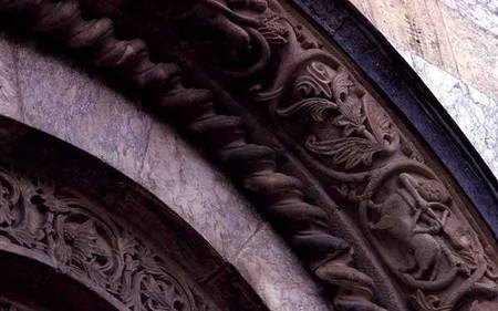 Arch detail from the south portal from Anonymous