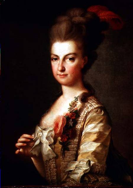 Archduchess Marie-Christine Habsburg-Lothringen (1742-98) wife of Duke Albert Sachsen-Teschen (1738- from Anonymous