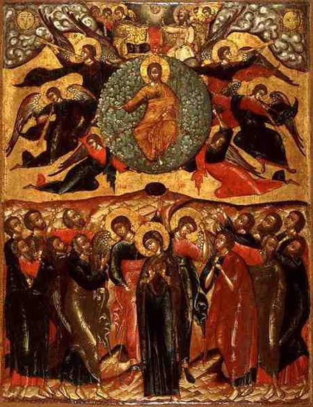 The Ascension of Christ, from the Church of Elijah the Prophet, Yaroslavl,Russia from Anonymous