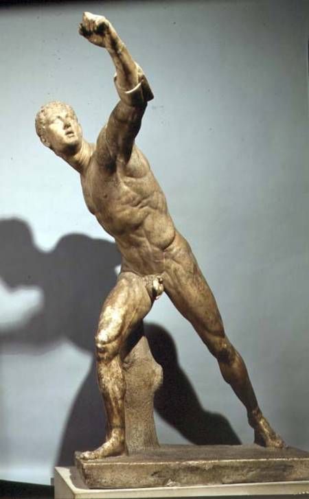 The Borghese GladiatorGreek from Anonymous