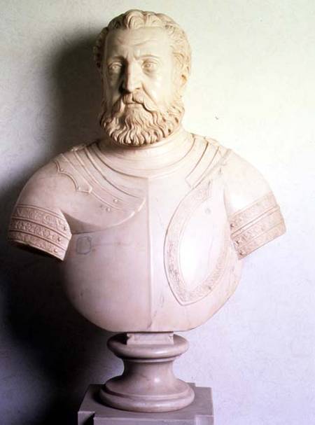 Bust of Alfonso I attributed to Alfonso Lombardi (1487/97-1537) from Anonymous