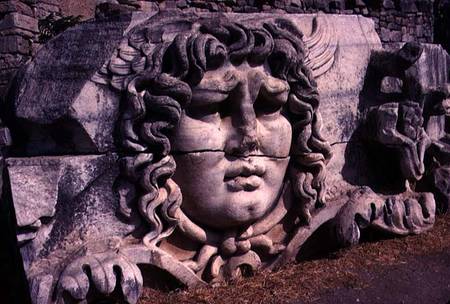 Colossal Head of Medusafrom a frieze on the Temple of Apollo from Anonymous