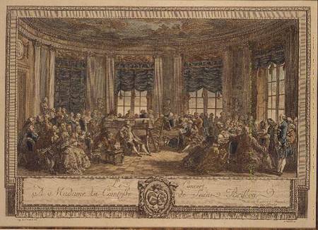 The Concert Given by the Countess of Saint Brisson from Anonymous
