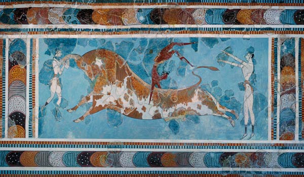 The Toreador Fresco, Knossos Palace,Crete from Anonymous