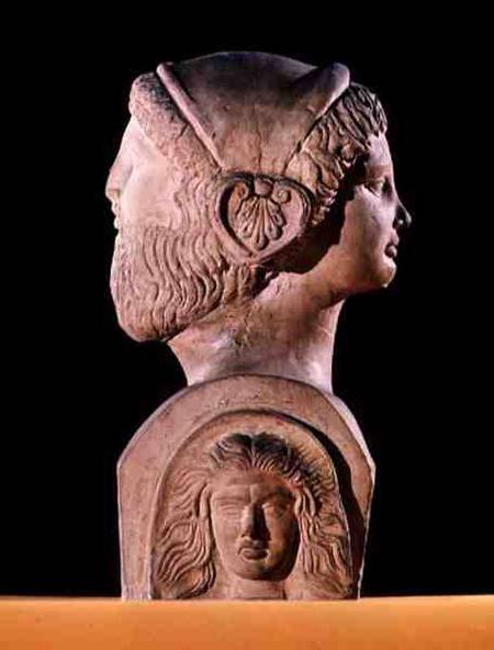 Double-headed Bust (terracotta) from Anonymous