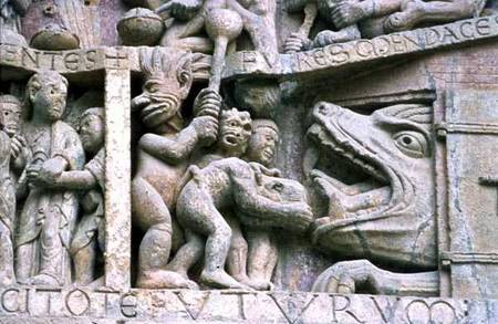 Hellfrom the Last Judgement on the West Portal Tympanum from Anonymous
