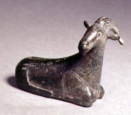 Hollow-cast figure of a goat, Eastern Greek,Archaic Period from Anonymous