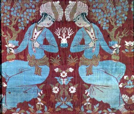 Isfahan style panelPersian from Anonymous