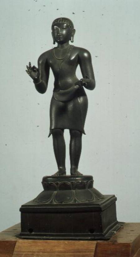 Kali (one of the aspects of Parvati), bronze, late Chola from Anonymous