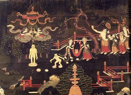 The Life of Buddha Shakyamuni, detail of his Childhood,Tibetan from Anonymous