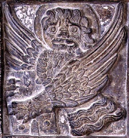 Lion, Symbol of St. Mark the Evangelist, relief,Byzantine from Anonymous