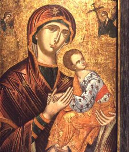 Mother of God of the PassionGreek Icon from Crete from Anonymous