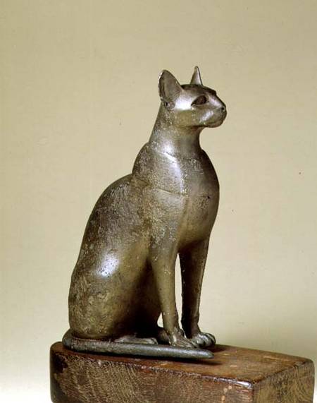 N389 Figure of a cat, representing the goddess Bastet,Egyptian from Anonymous