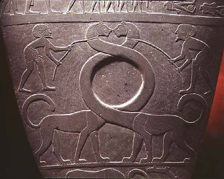 The Narmer Palette: ceremonial palette depicting King Narmer from Anonymous