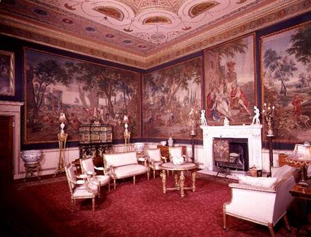 Nostell Priory, the drawing room from Anonymous