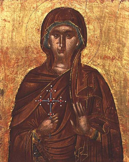 St. Paraskyeva, icon,Byzantine from Anonymous