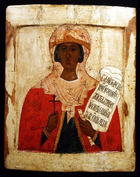 St. ParaskyevaRussian icon from Rostov/Suzdal from Anonymous