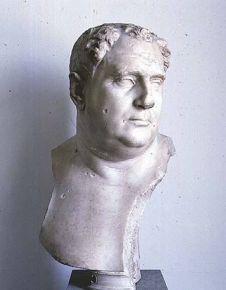 Portrait bust of VitelliusRoman from Anonymous