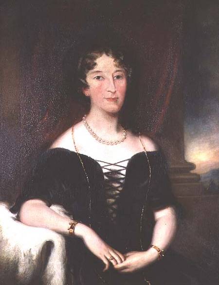 Portrait of Elizabeth, (1766-1850), wife of John Macarthur, co-founder of the Australian Wool Indust from Anonymous
