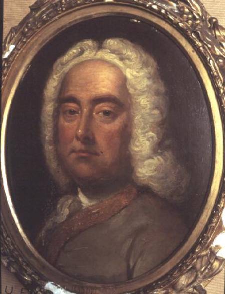 Portrait of Handel from Anonymous