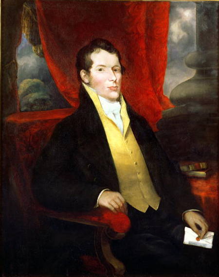 Portrait of John Macarthur (1767-1834), co-founder of the Australian wool industry, leader of the 'R from Anonymous