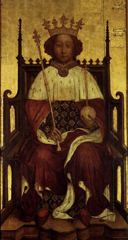 Portrait of Richard II (1367-1400) from Anonymous