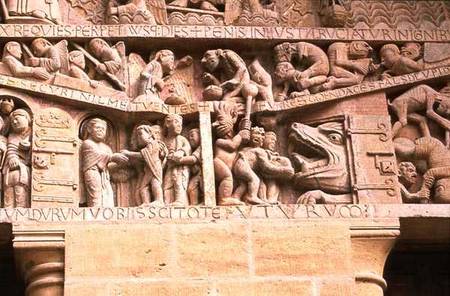 The Raising of the Dead, and Heaven and Hell,from the Last Judgement on the West Portal Tympanum from Anonymous