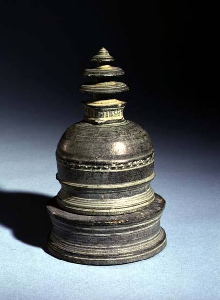 Reliquary in the Form of a Stupa from Anonymous