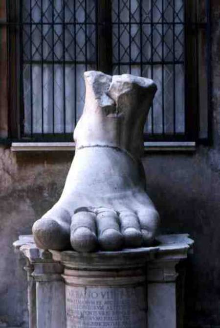 Sculpture of a Foot from Anonymous