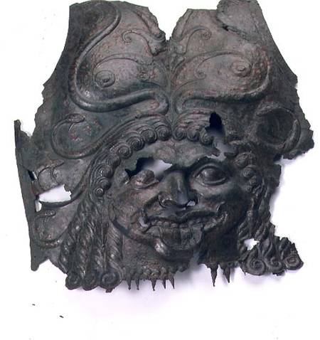 Scythian breastplate decorated with the head of MedusaGreek from Anonymous