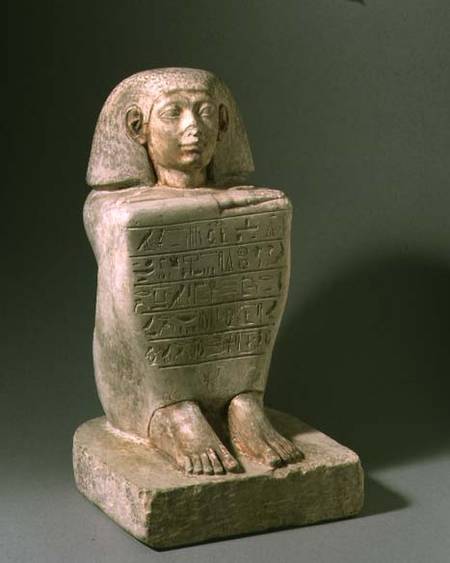 Seated figure of the God SnabEgyptian from Anonymous