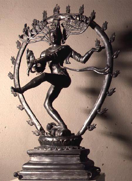 Shiva Nataraja dancing from Anonymous