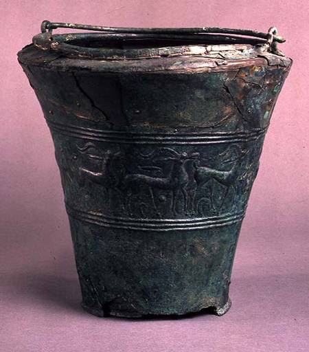 Situla with a repousse decorative bandprobably Italian or Eastern European from Anonymous