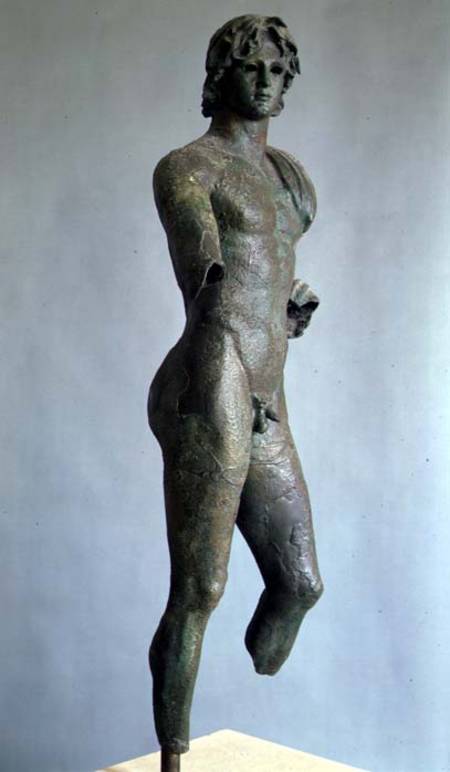 Statue of an 'Ephebi'found at Agde Greek from Anonymous