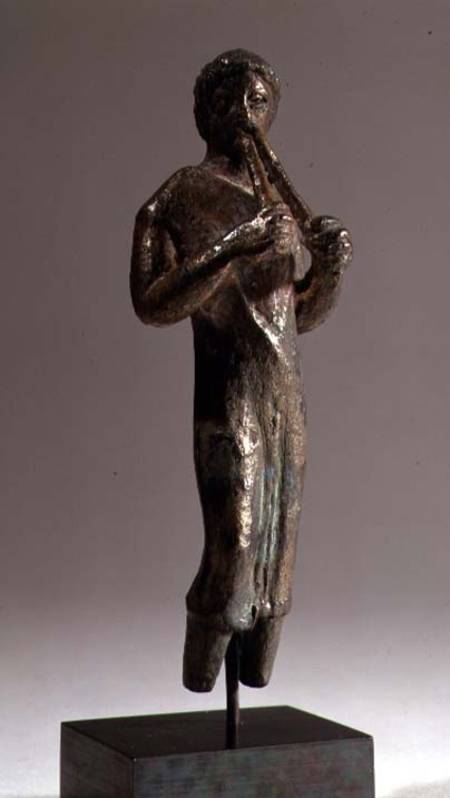 Statuette of a Musician with a Flute from Anonymous