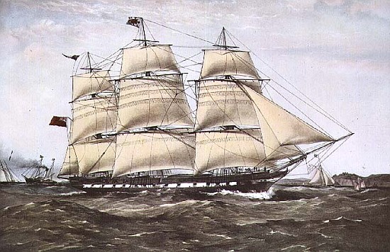 The Clipper Ship ''Anglesey'' from Anonymous