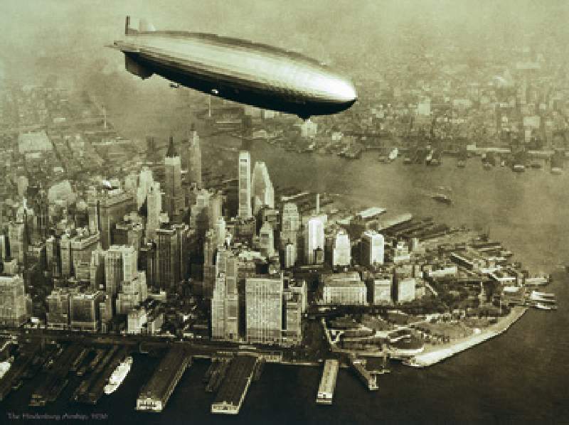 The Hindenburg Airship, 1936 from Anonymous