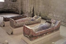 Three Plantagenet Tombs: Henry II (1133-1189) Eleanor of Aquitaine (c.1122-1204) and Richard I (1157