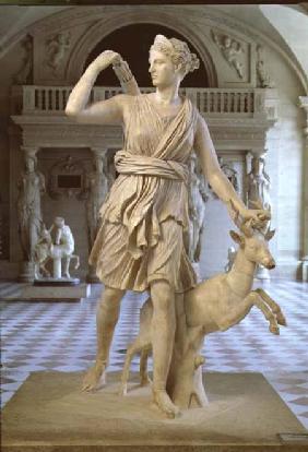 Artemis the Huntressknown as the 'Diana of Versailles'