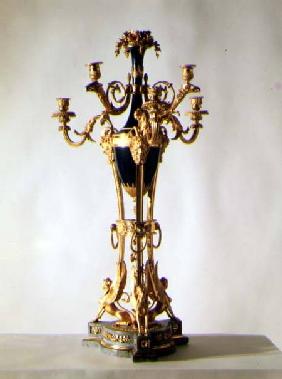 Six-branched tripod candelabrumParis