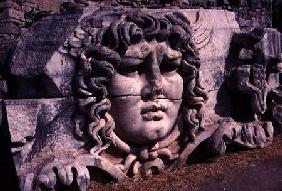 Colossal Head of Medusafrom a frieze on the Temple of Apollo
