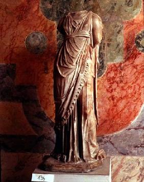 Headless female statue Roman