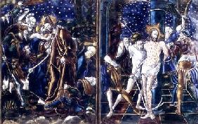 The Kiss of Judas and The Flagellation of Christ: two enamelled plaques from the Passion of Our Lord