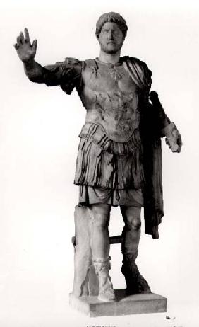 Statue of Hadrian (76-138 AD) (marble