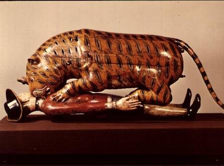 Tipu's Tiger. Made for the amusement of Sultan Tipu from Anonymous