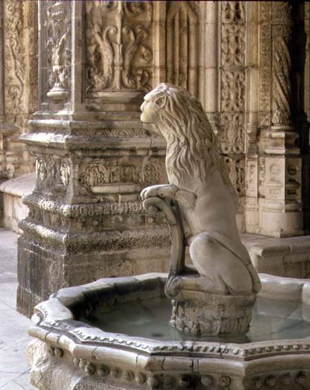 Votive Lion in the Cloisters from Anonymous