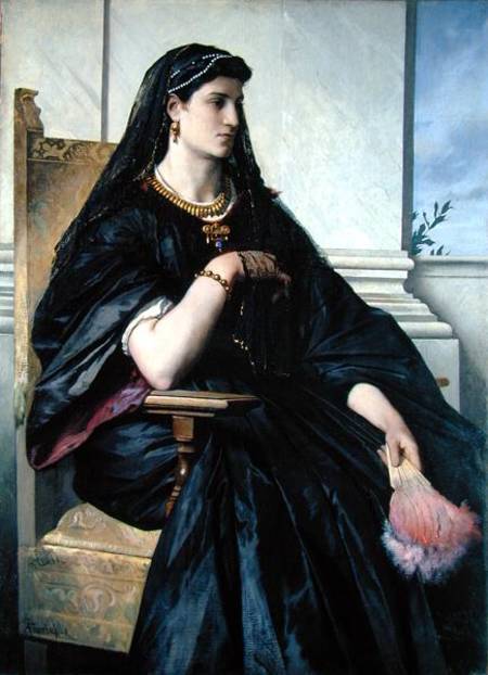 Bianca Capello from Anselm Feuerbach